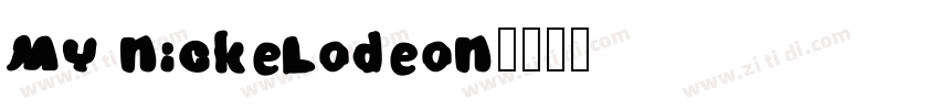 my nickelodeon字体转换
